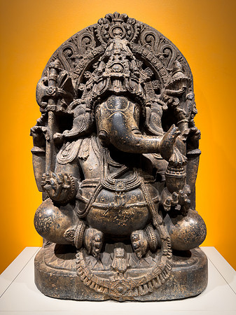 Seated Ganesha Sculpture