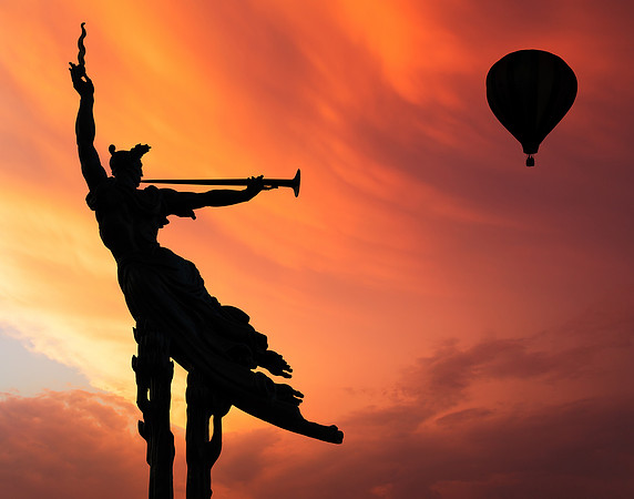 Sunset Fire Symphony