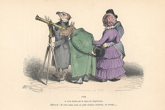 Metamorphoses du Jour - Plate 8 (VIII)