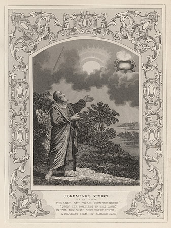 Vintage Image Plate - Jeremiah's Vision