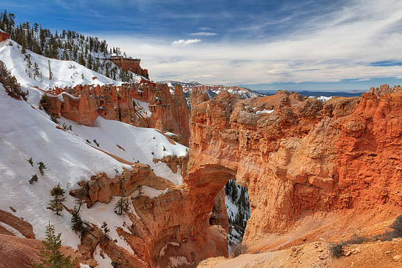 Bryce Canyon Winter Bridge