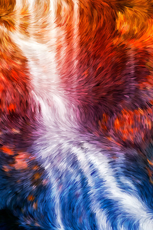 Abstract Fantasy Waterfall