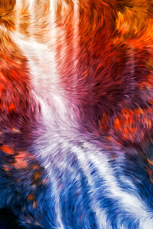 Abstract Fantasy Waterfall