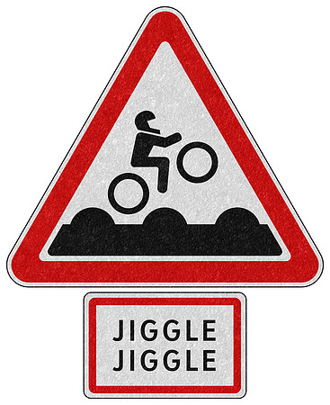 Road Sign - Jiggle Jiggle