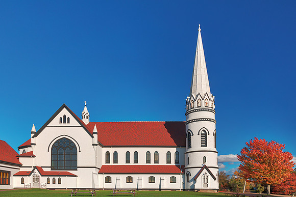 Saint Mary's Autumn Church - Indian River PEI