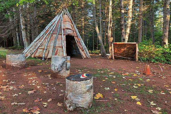Mi'kmaq Wigwam