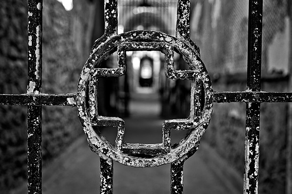 Medical Prison Cross - Black & White