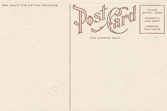 Vintage Postcard Copyspace
