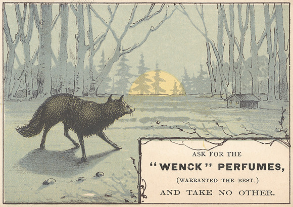 Vintage Trade Card - Ask for the "Wenck" Perfumes