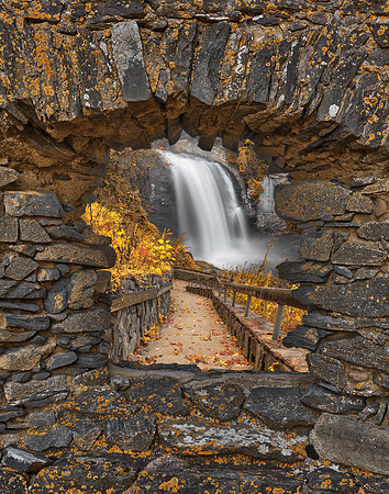 Autumn Window Fantasy Falls