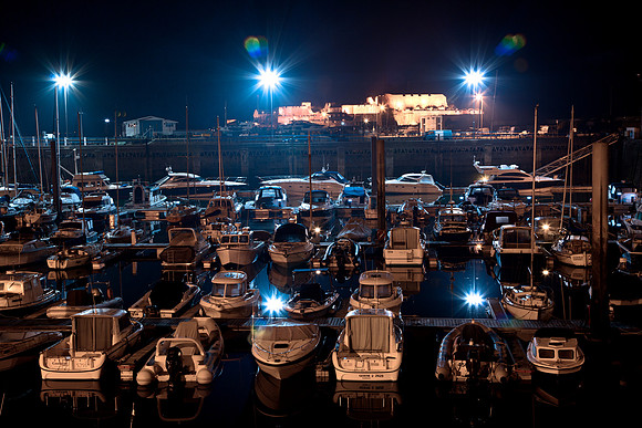 Marina Night Lights - Guernsey