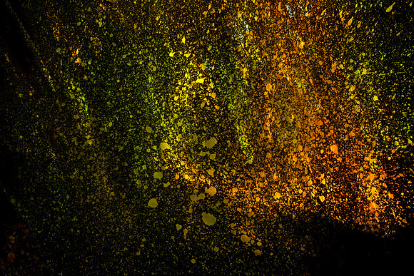 Abstract Forest Spatters