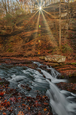 Busby Sunburst Falls
