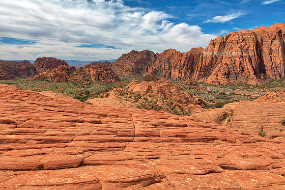 Baked Snow Canyon