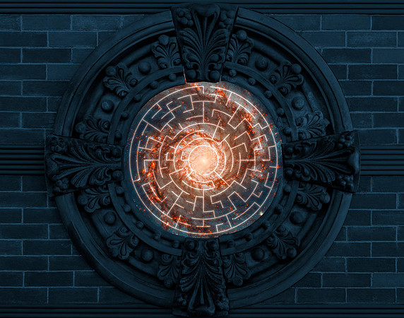 Galaxy Maze Frame