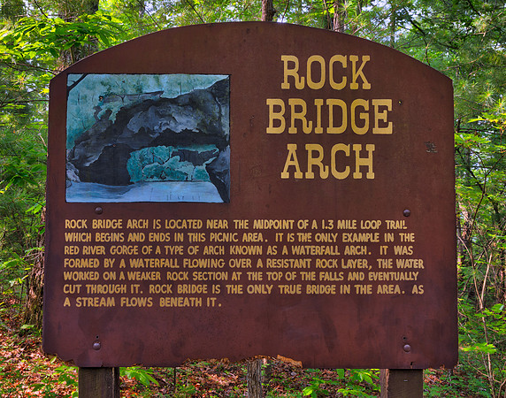 Rock Bridge Arch Sign