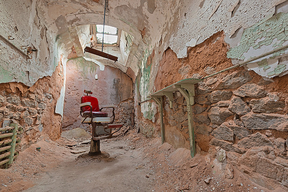 Abandoned Barber Prison Cell