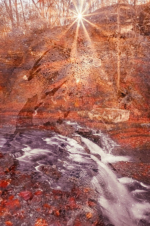 Acrylic Sunbliss Falls