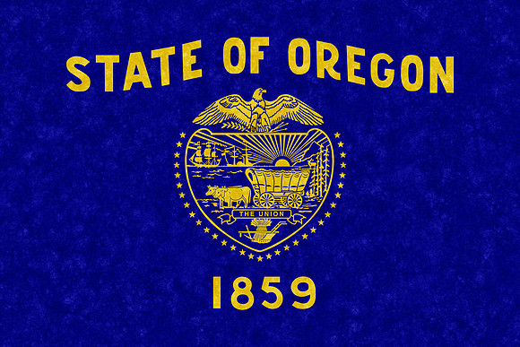 Velvet Flag - Oregon (obverse)