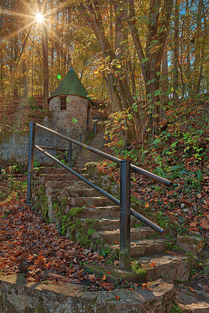 Spring Castle Autumn Sunburst