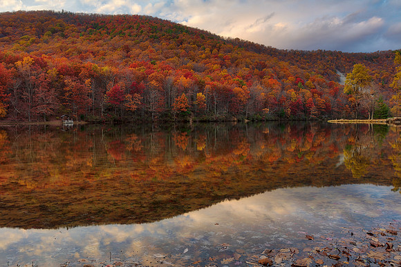 Autumn Serenity of Sherando Lake