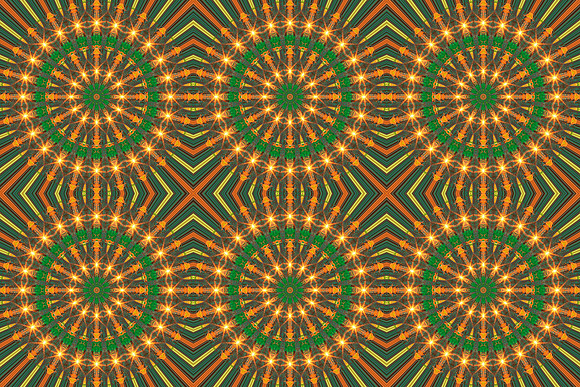Mandala Sunburst Pattern