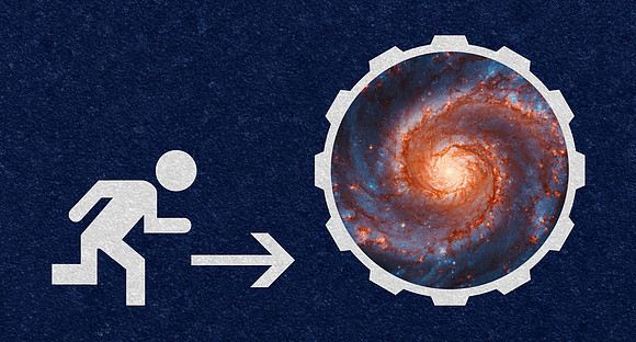 Space Escape Sign
