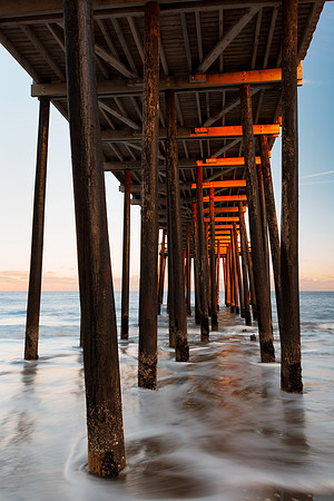 Boardwalk Pylons of Ocean City