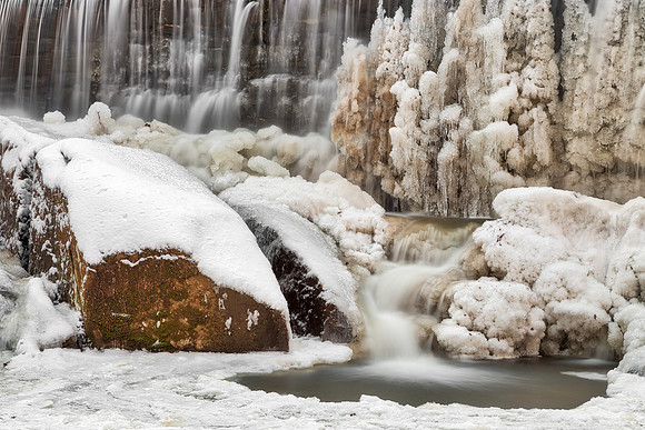 Rock Run Winter Cascades