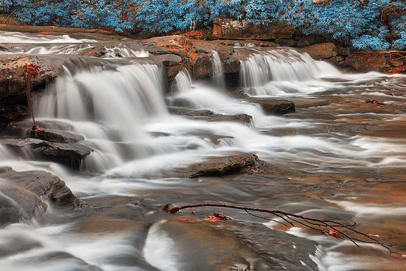 Frosting Falls of Meadow Run