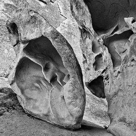 Elephant Rock Faces