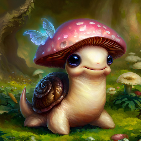Magic Mushroom Mollusk