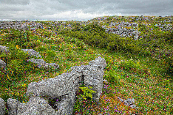 Cloudy Poulnabrone Rockscape