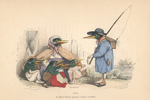 Metamorphoses du Jour - Plate 44 (XLIV)
