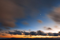 Blue Ridge Crescent Twilight