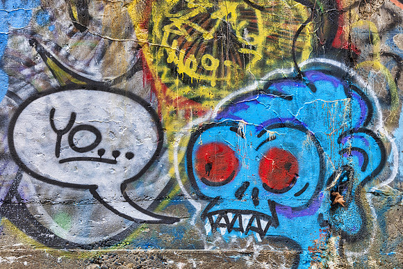 Wild Mulholland Graffiti
