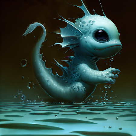 Water Baby Dragon