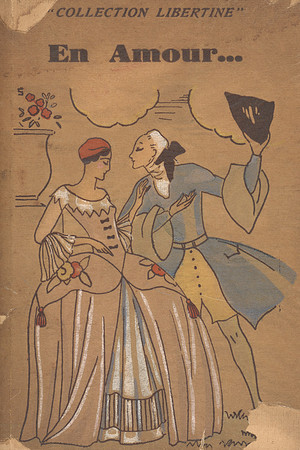 Vintage Book Cover - En Amour...