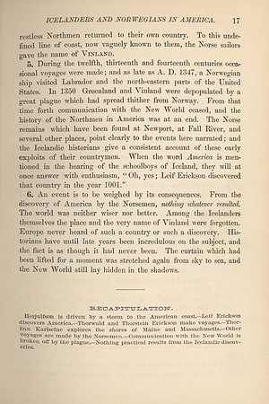Vintage History of the United States - Icelanders and Norwegians in America (Page 17)