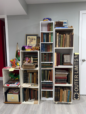 Improvised Shelf Space