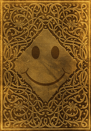 Vintage Ornamental Smiley