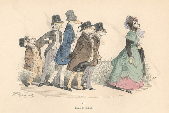 Metamorphoses du Jour - Plate 52 (LII)