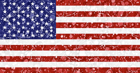 Marbled Flag - USA