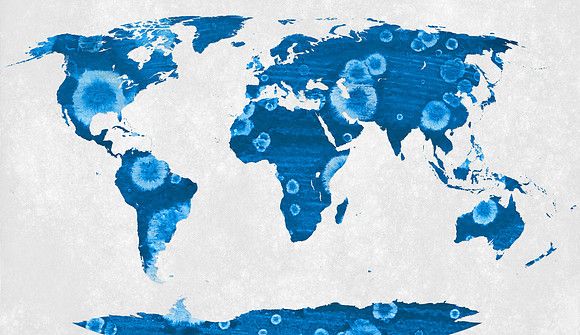 Blue Acrylic World
