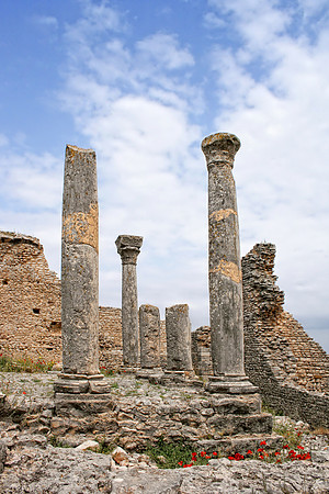 Roman Tunisia Ruins