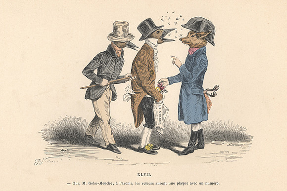 Metamorphoses du Jour - Plate 47 (XLVII)