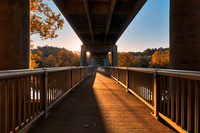 Golden Hour Bridge - James River