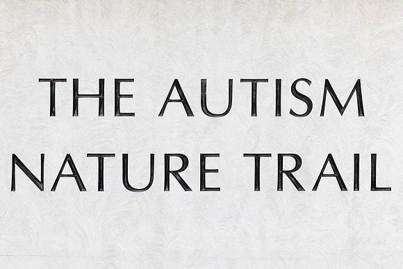 Autism Nature Trail Sign