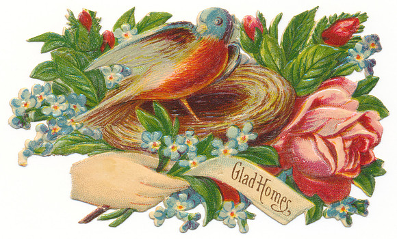 Vintage Calling Card - Glad Homes