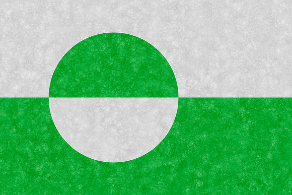Velvet Flag - Green Greenland